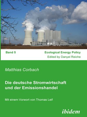 cover image of Die deutsche Stromwirtschaft und der Emissionshandel